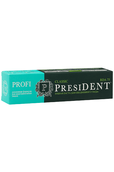 Зубная паста PRESIDENT®PROFI Classic 50мл