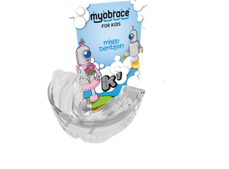 MK1Mc (i-2N) Myobrace Этап 1 Коррекция вредных привычек. MEDIUM / Прозрачный (MRC)