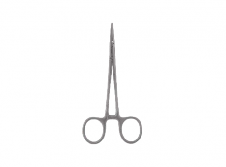 Зажим Москит прямой (ножнички) 12,5 см.